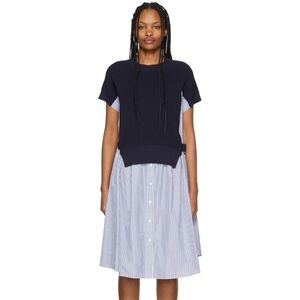 Lavalon Cotton Knit Midi Dress
